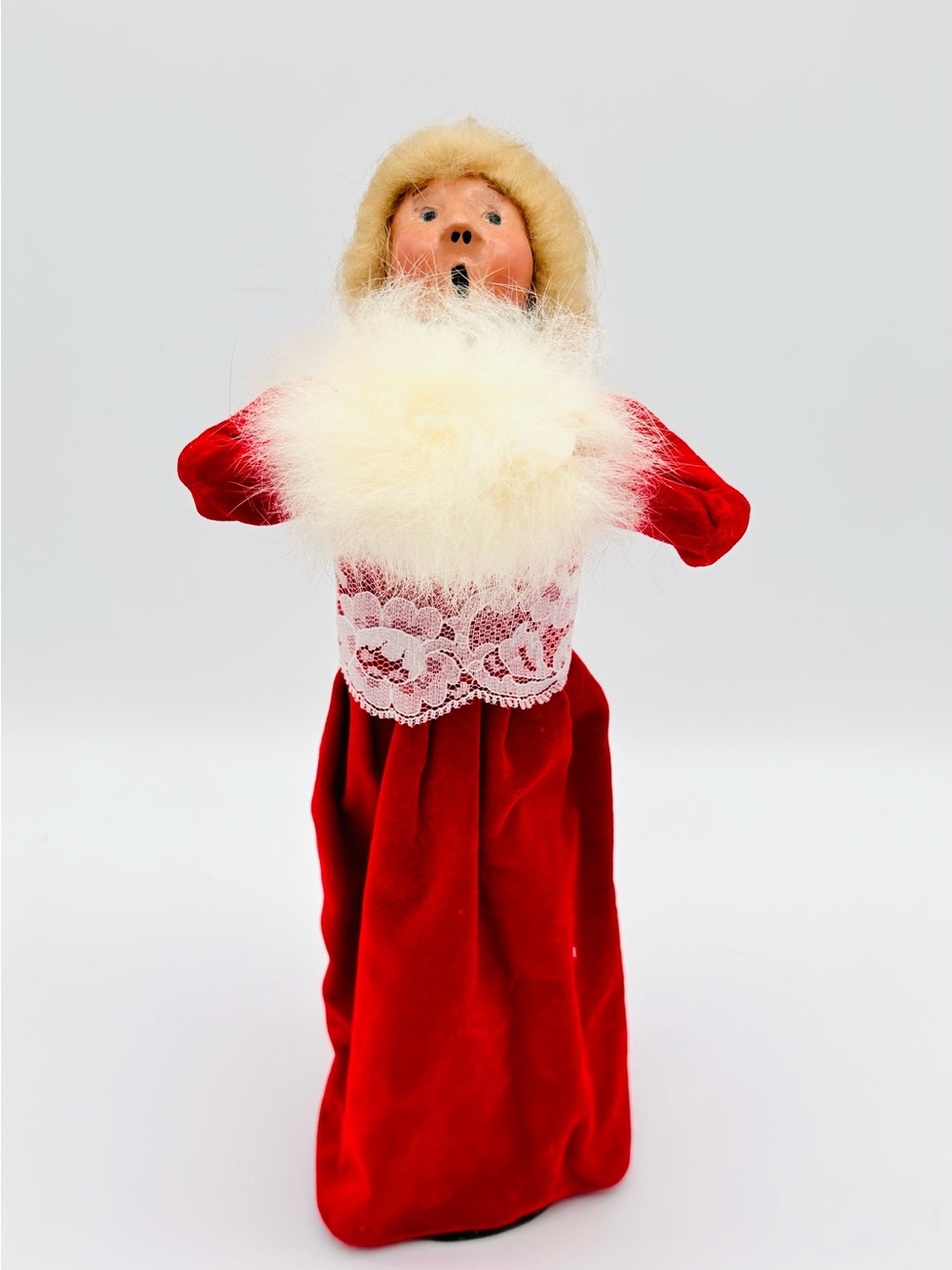 Vintage 1988 Byers Choice The Carolers Woman Christmas Figurine 12.5"